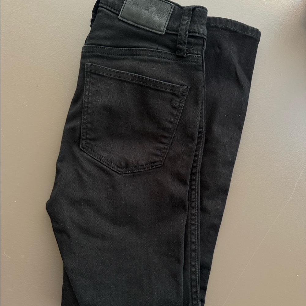 Madewell Women’s Black High Waisted Skinny Jeans
